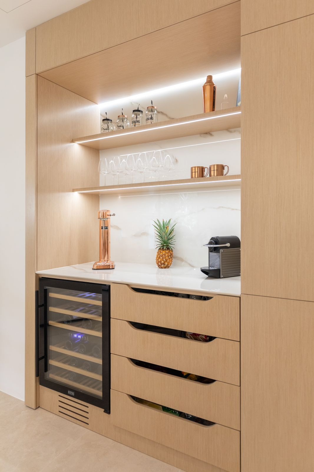 Custom kitchen island